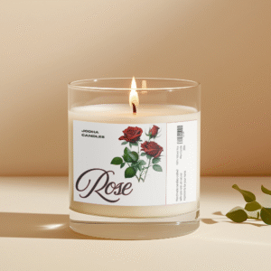 Scented candle 150 gm - Rose