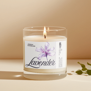 Scented candle 150 gm - Lavender