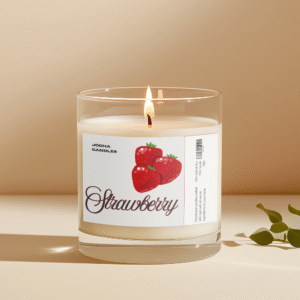 Scented candle 150 gm - Strawberry