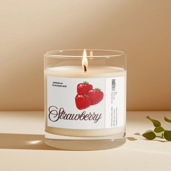 Scented candle 150 gm - Strawberry